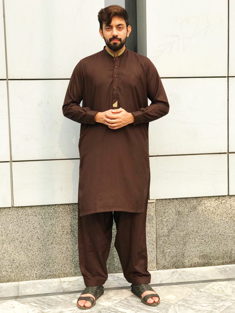 man shalwar kameez colour