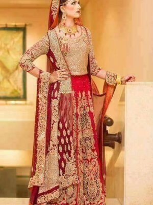 CUSTOM MADE LUXURY RED BRIDAL COLLECTION CODE: Bride-179