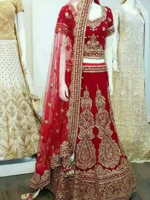 CUSTOM MADE LUXURY RED BRIDAL COLLECTION CODE: Bride-197