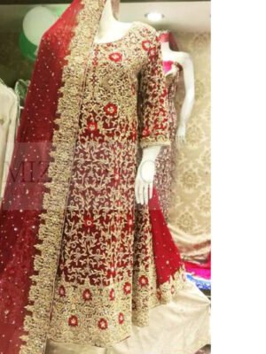 CUSTOM MADE LUXURY RED BRIDAL COLLECTION CODE: Bride-70