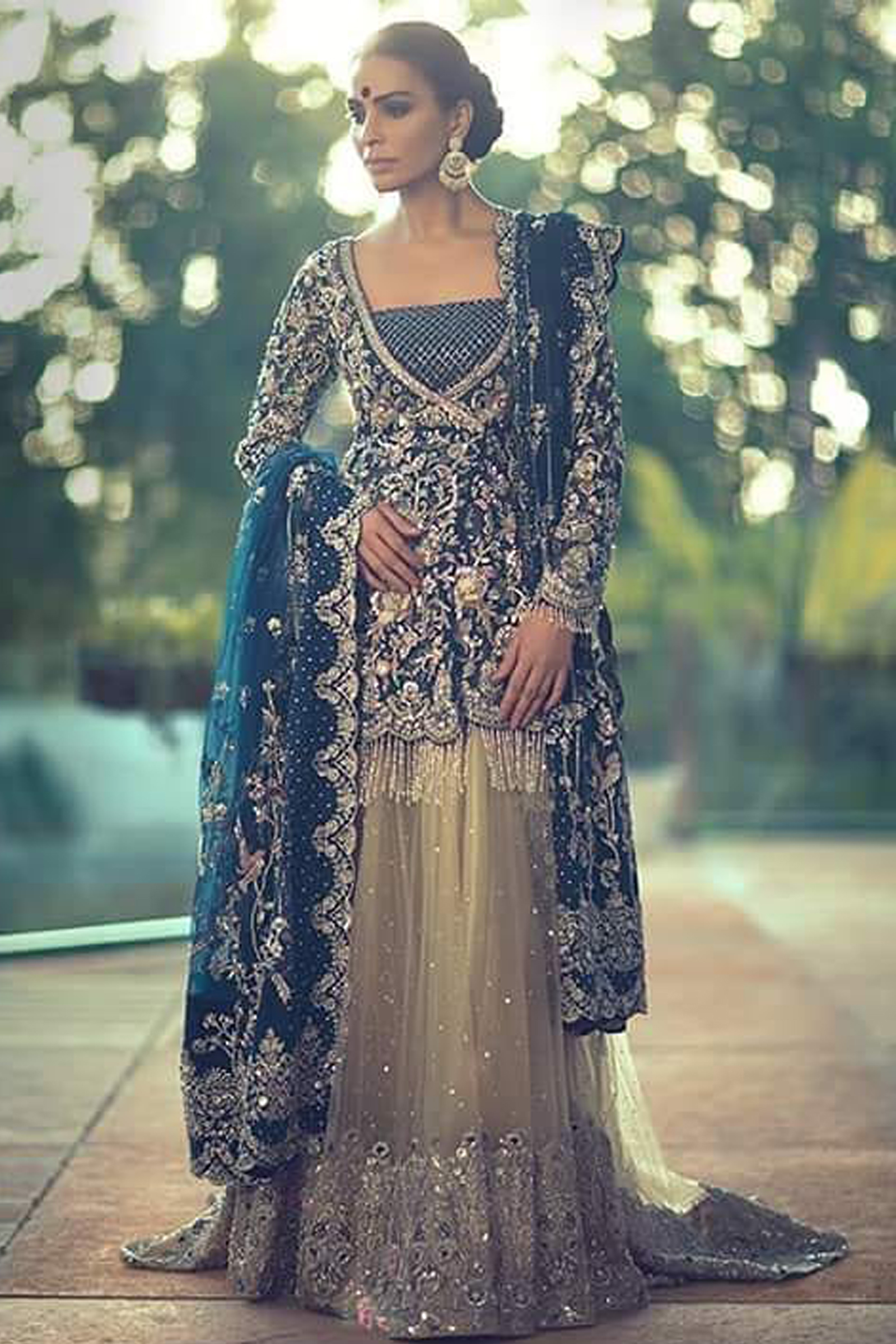 Pakistani Ivory Nikah Bridal Dress - Etsy