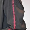Men's Embroidered Black Pakistani Kurta - Image 3