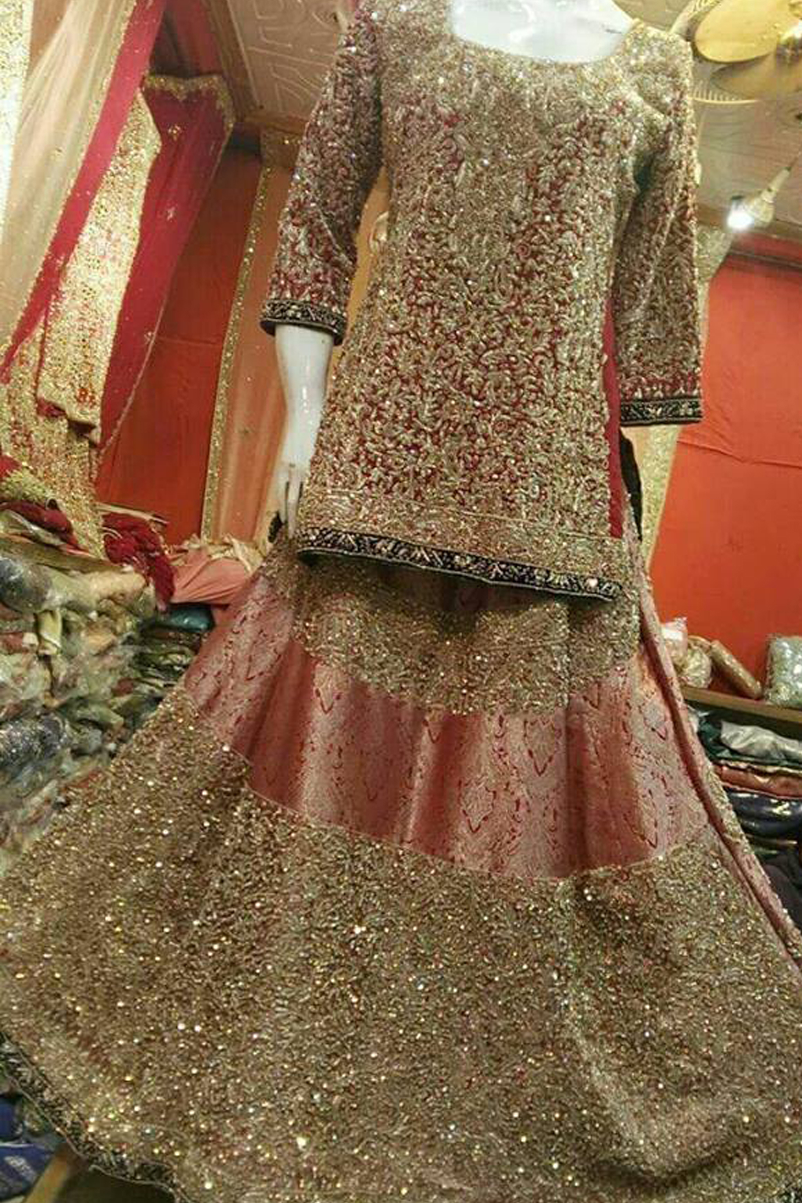 WALIMA DRESS | Pakistani bridal dresses, Bride reception dresses, Bridal  dresses pakistan