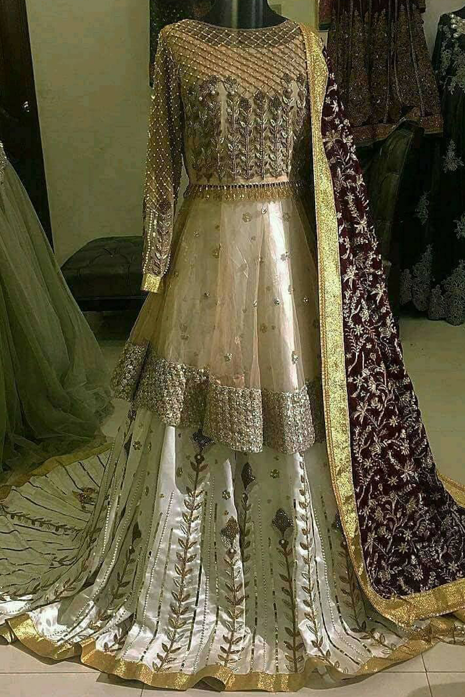 Net Embroidered Designer Pakistani Suit, Size: Free at Rs 1589 in Surat