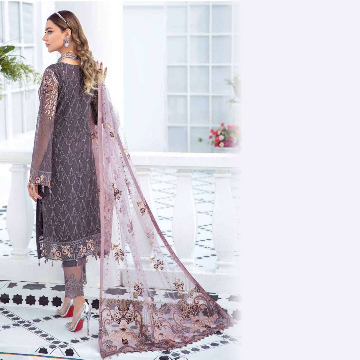 ladies party wear designer dresses Faisalabad Fabric Store