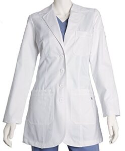 white lab coat