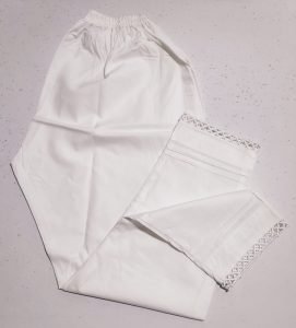 ladies cotton capri trousers