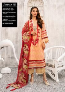 3 piece lawn suit unstitched