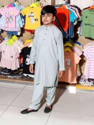 100 Percent Cotton Kids Shalwar Kameez Code: FF-BOYS-03