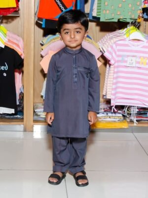 100 Percent Cotton Kids Shalwar Kameez Code: FF-BOYS-06