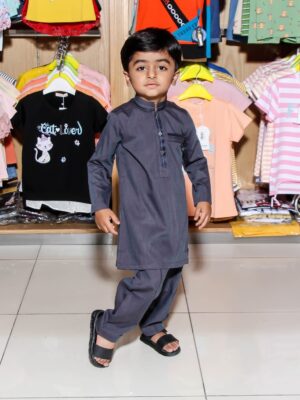 100 Percent Cotton Kids Shalwar Kameez Code: FF-BOYS-06
