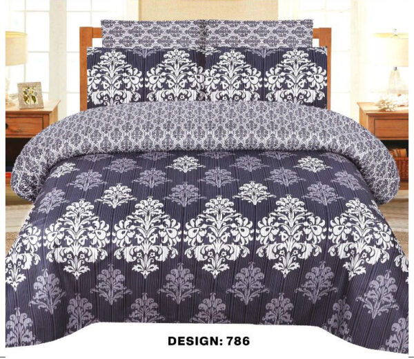 High Quality 3Pcs Percale Cotton BedSheet Design-2
