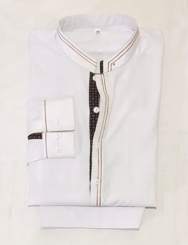 Mens White Shalwar Kameez