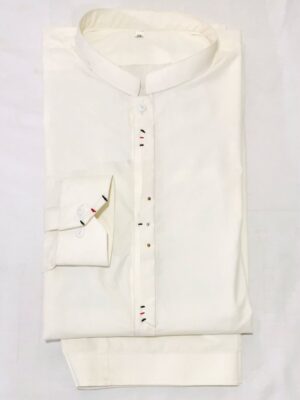 White Shalwar Kameez For Men