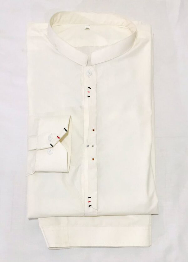 White Shalwar Kameez For Men