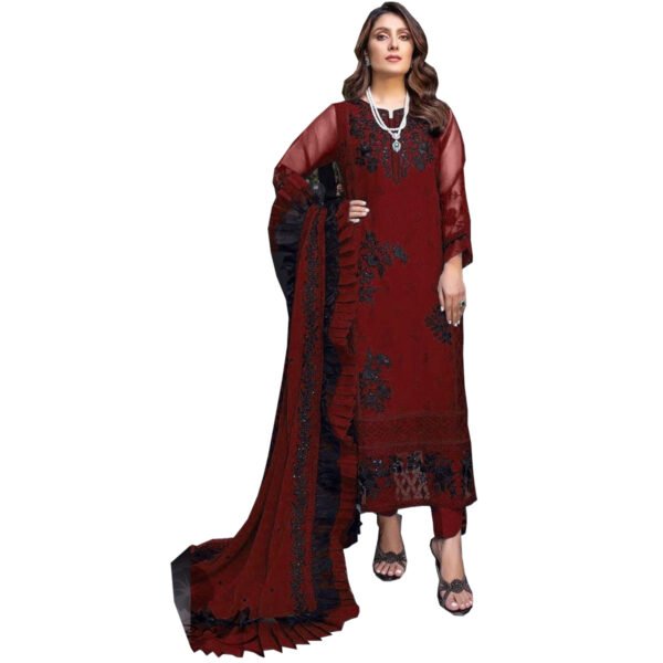 kashmiri embroidery salwar suits