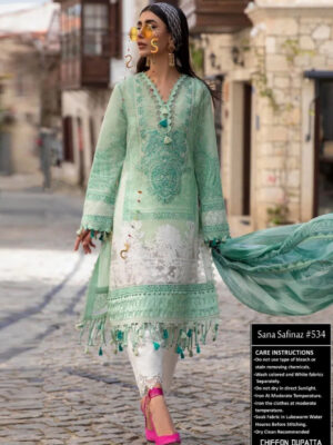 Pakistani lawn cotton dress material wholesale