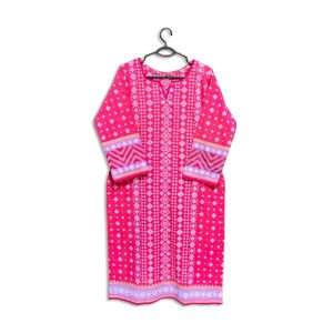 lawn Suit Designs shocking pink color