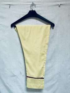 green cigarette trousers