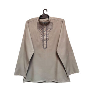 Grey Color Short Kurta Wholesale