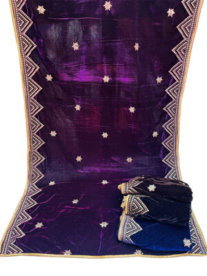 Ladies Embroidered Velvet Shawls