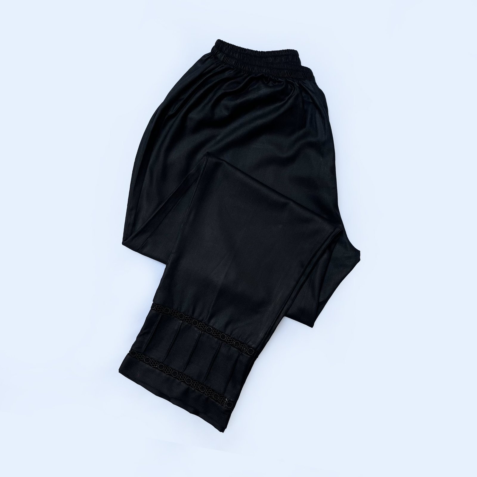 Black Color Pakistani Trouser For Women