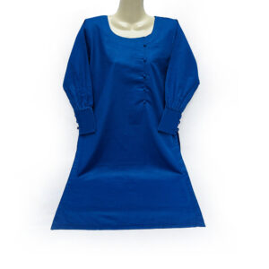 Blue Color Wholesale Readymade Karandi Kurti