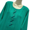 Dark Aqua Wholesale Readymade Karandi Kurti