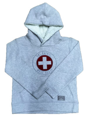 Grey Color Cozy Comfort Hoodie