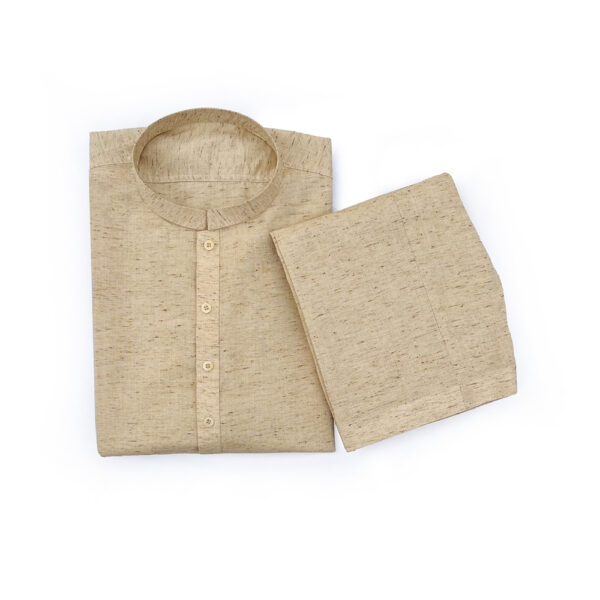 Vanilla Color Men Pakistani Shalwar Kameez