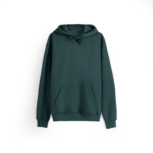 Cyan 80 Cotton 20 Polyester Hoodie Wholesale