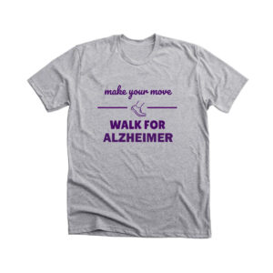 Grey T Shirt Design For Fundraising