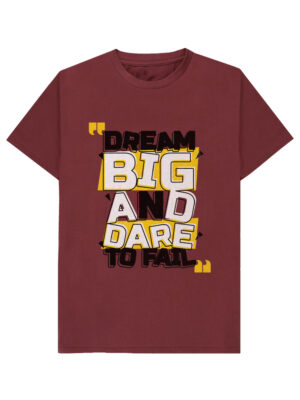 Maroon Graphic Design Tees Custom