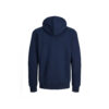 Navy Blue Wholesale Zip-Up Hoodie