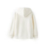 Off-White Polyester Hoodie Wholesale