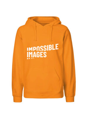 Orange 100 Cotton Hoodies Wholesale