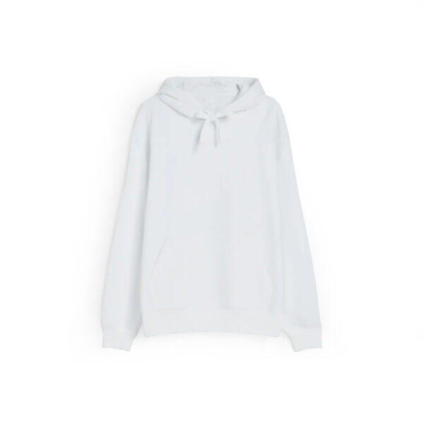 White Blue 80 Cotton 20 Polyester Hoodie Wholesale