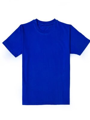 Blue Blank T-Shirts Wholesale