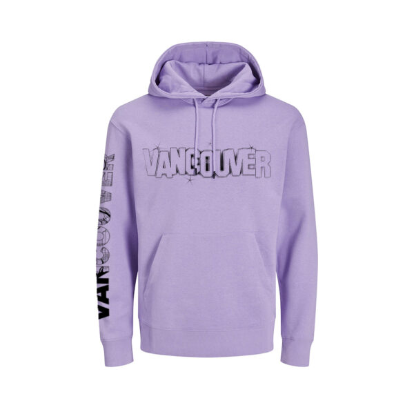 Purple Rose Custom Hoodies Vancouver