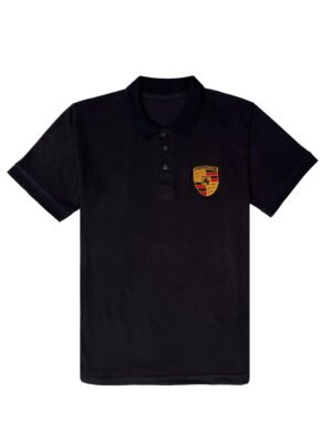 Black Color Custom Embroidered Polo shirt