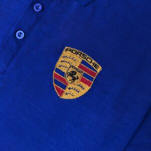 Navy Blue Custom Embroidered Polo Shirt