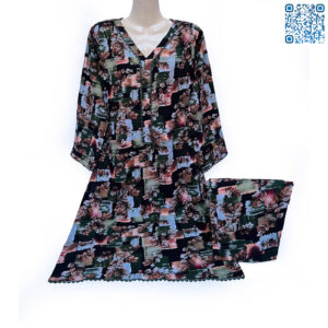Multi Color Stitched 2pc Designer Pakistani Suit