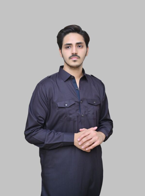 Bright Grey pakistani shalwar kameez men