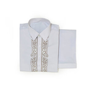 White Color Embroidered Men's salwar kameez for plus size