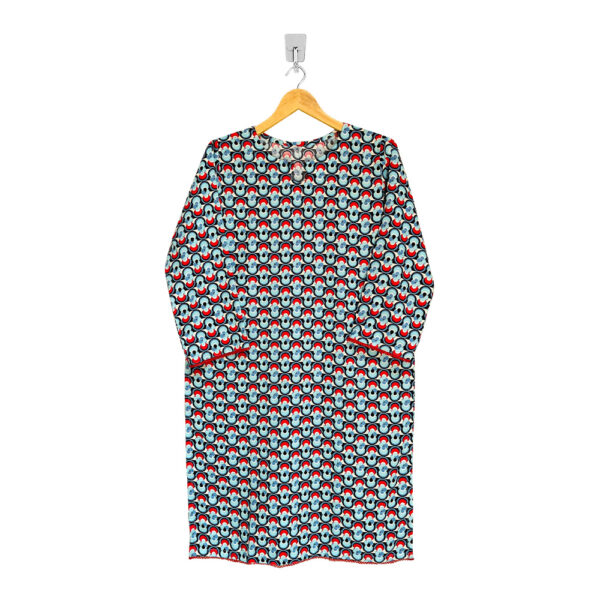 Multi Color Printed Ready Made Pakistani Kurti UK