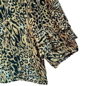 Tiger Print Wholesale Short Kurti