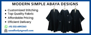 Modern Simple Abaya Designs