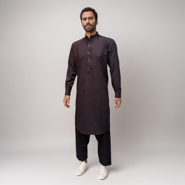 Woody Brown Pakistani Men's Shalwar Kameez