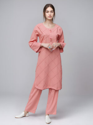 Faded Pink wholesale co ord sets pakistan