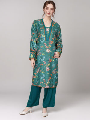 Aqua green Wholesale Linen Suits for Women